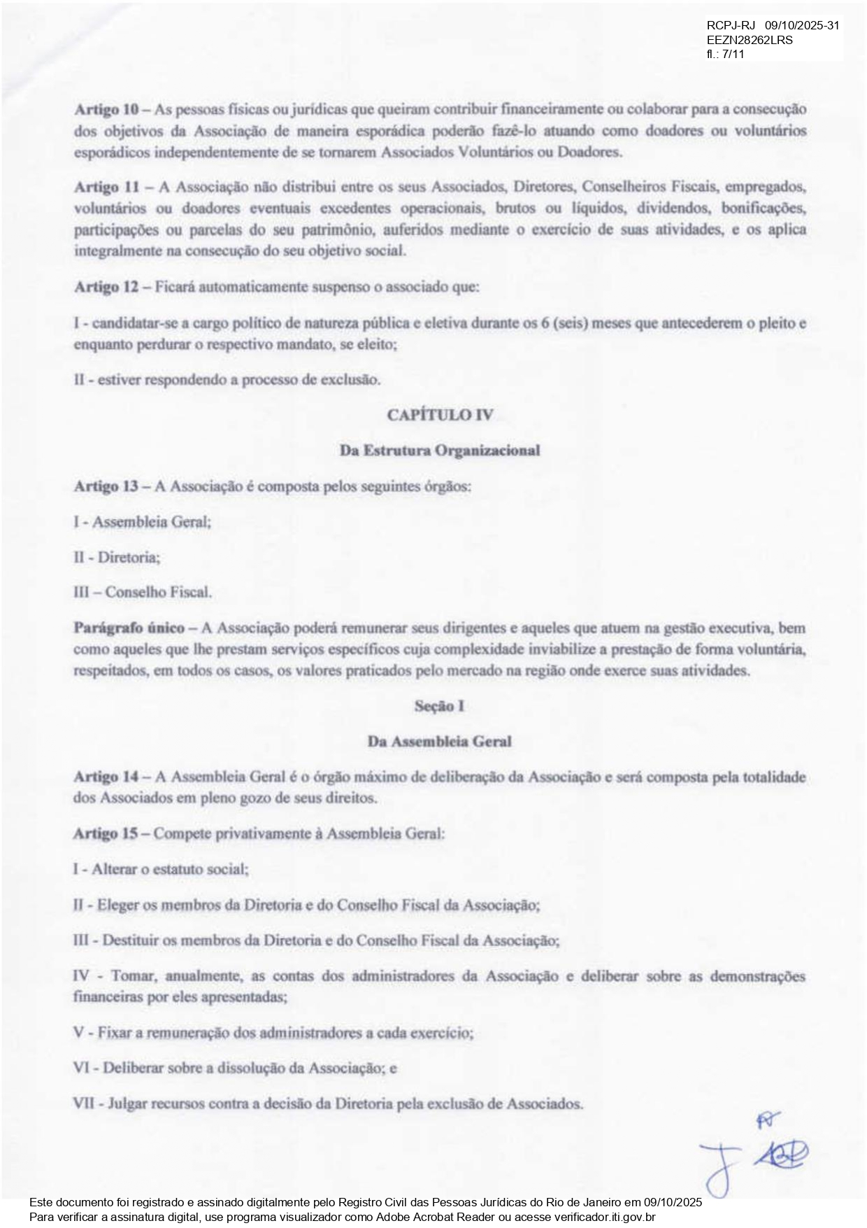 Página 2 do Estatuto